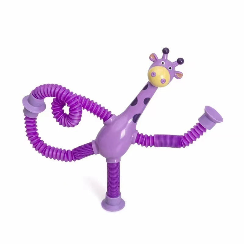 Giraffe Stretch Sensory Tube Kid Toy