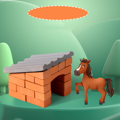 Kids Masonry Brick Building Toy