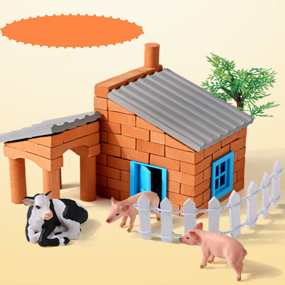 Kids Masonry Brick Building Toy