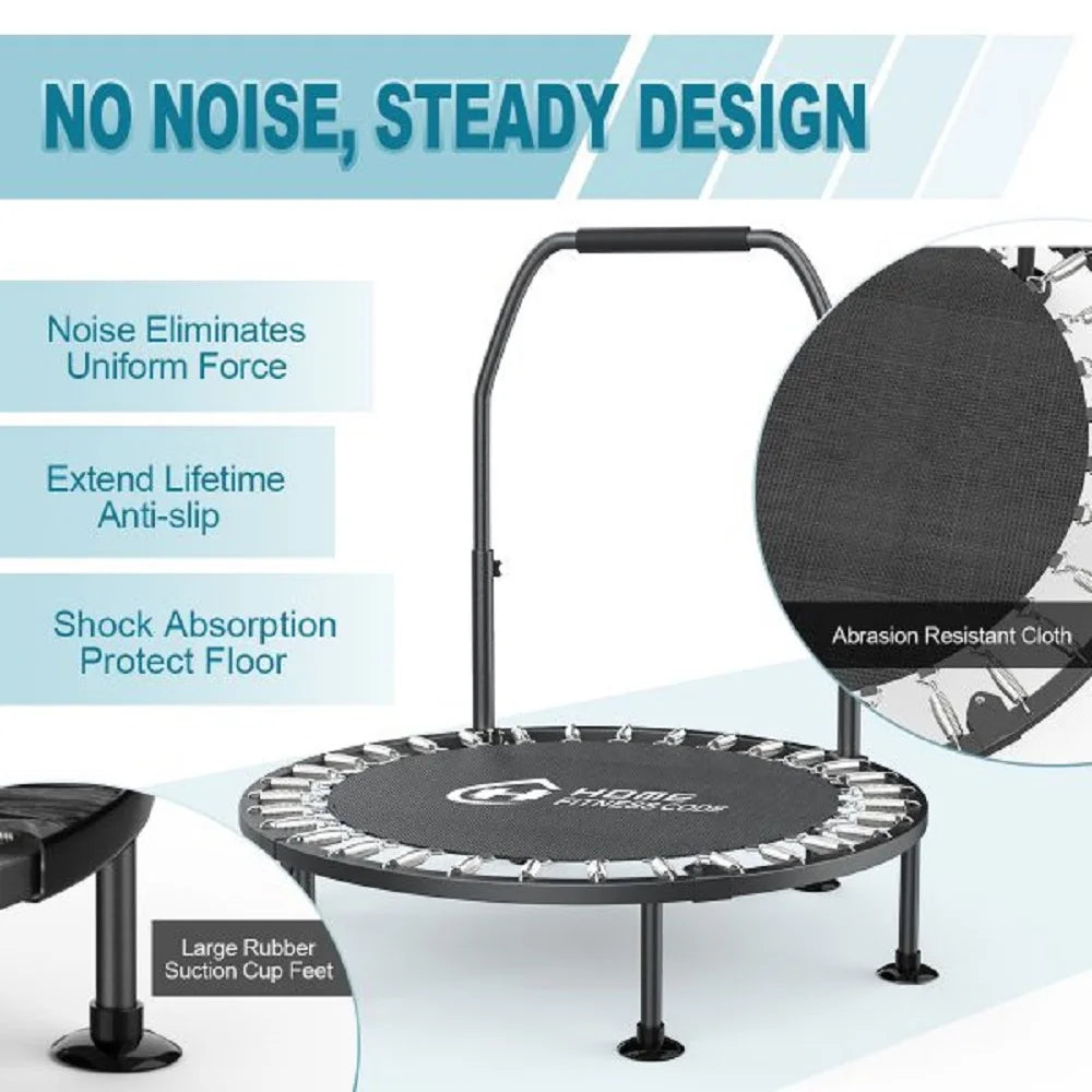 Folding Fitness Trampoline