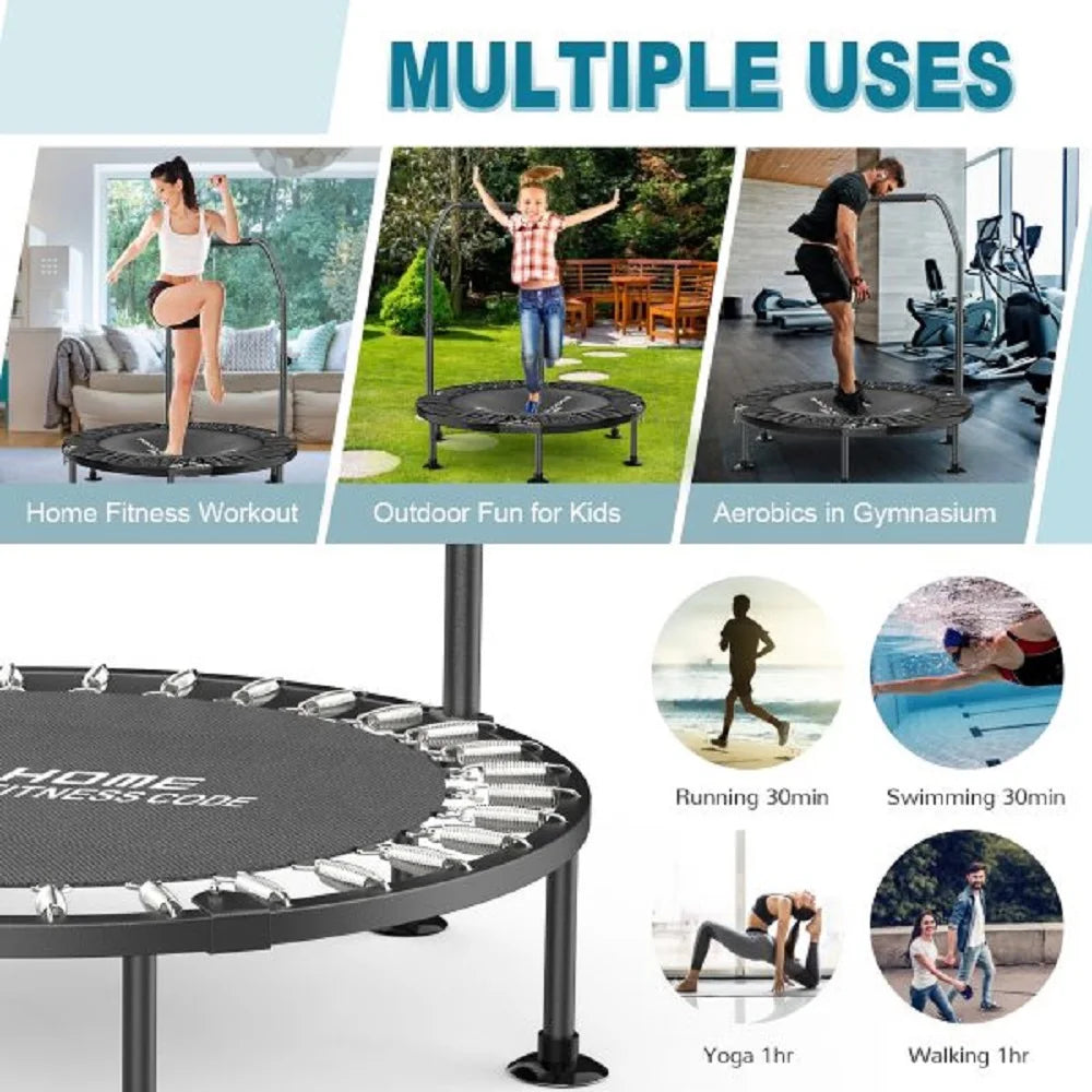 Folding Fitness Trampoline