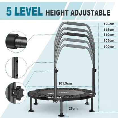 Folding Fitness Trampoline