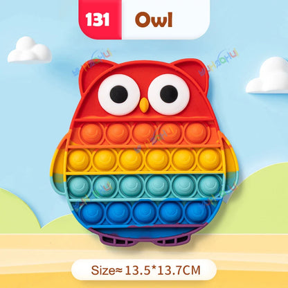 Rainbow Pop Fidget Toy