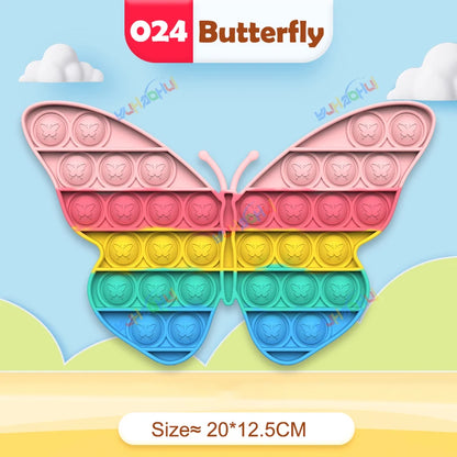 Rainbow Pop Fidget Toy