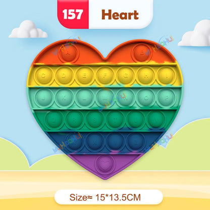 Rainbow Pop Fidget Toy