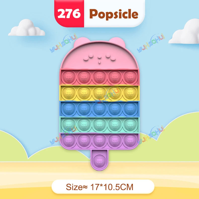 Rainbow Pop Fidget Toy