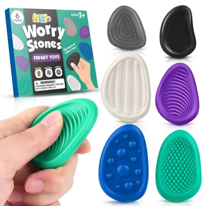 Silicone Worry Stones
