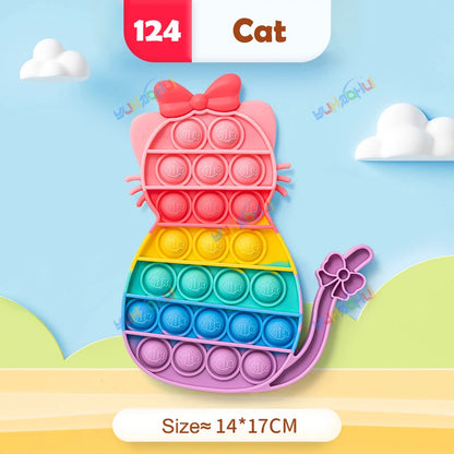 Rainbow Pop Fidget Toy