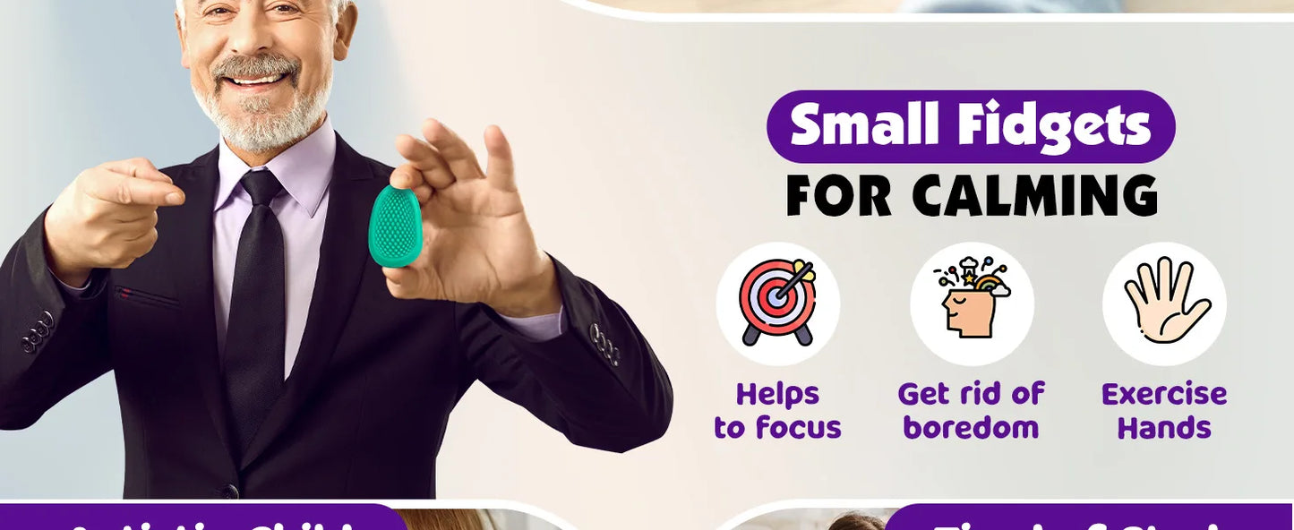 Silicone Worry Stones