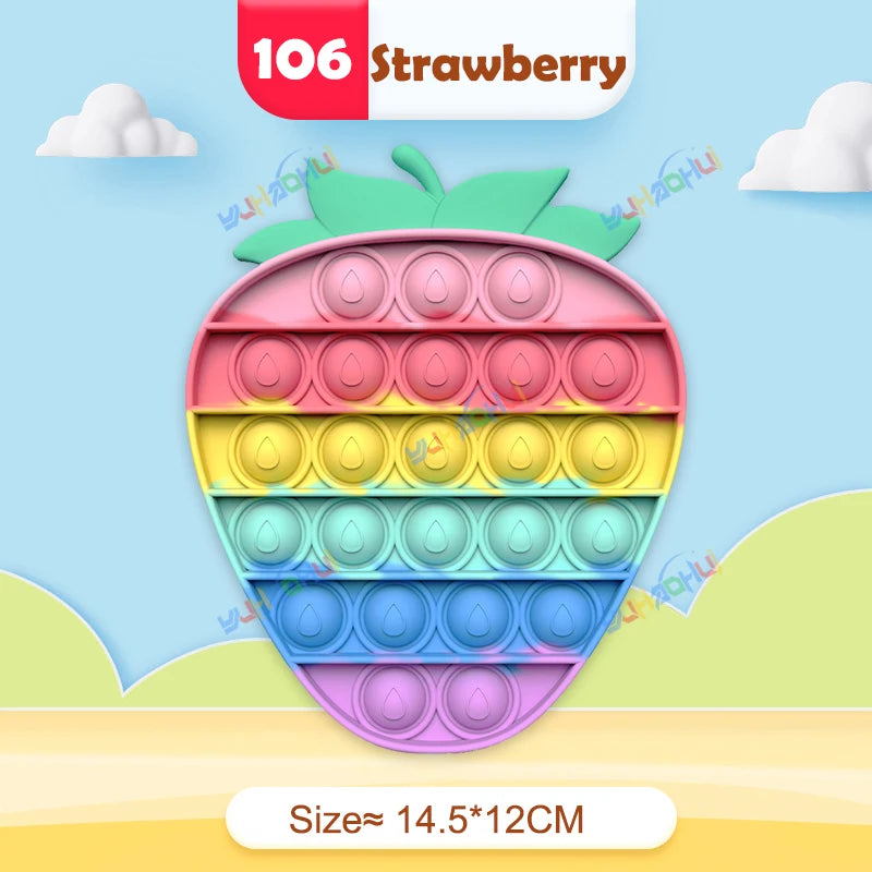 Rainbow Pop Fidget Toy