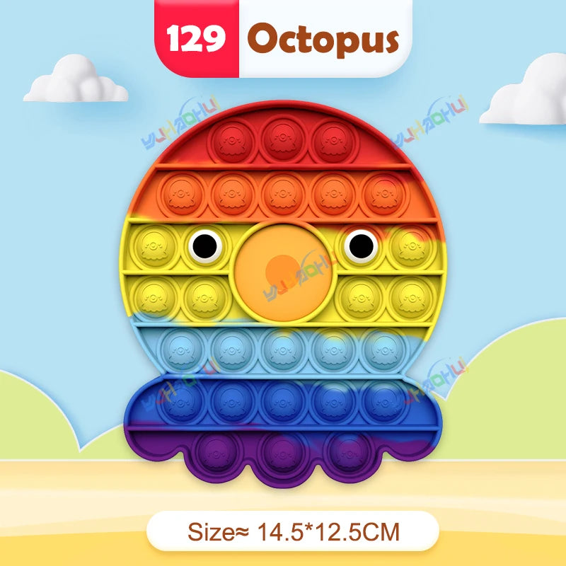 Rainbow Pop Fidget Toy