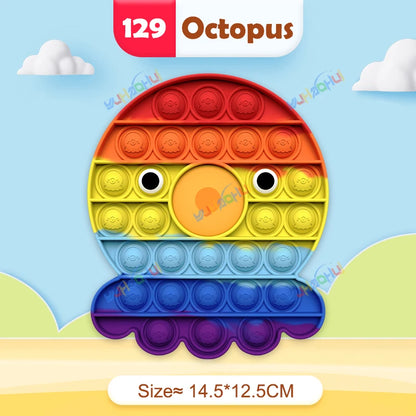 Rainbow Pop Fidget Toy