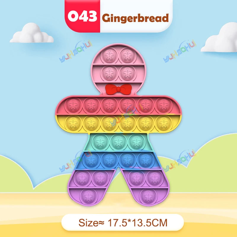 Rainbow Pop Fidget Toy