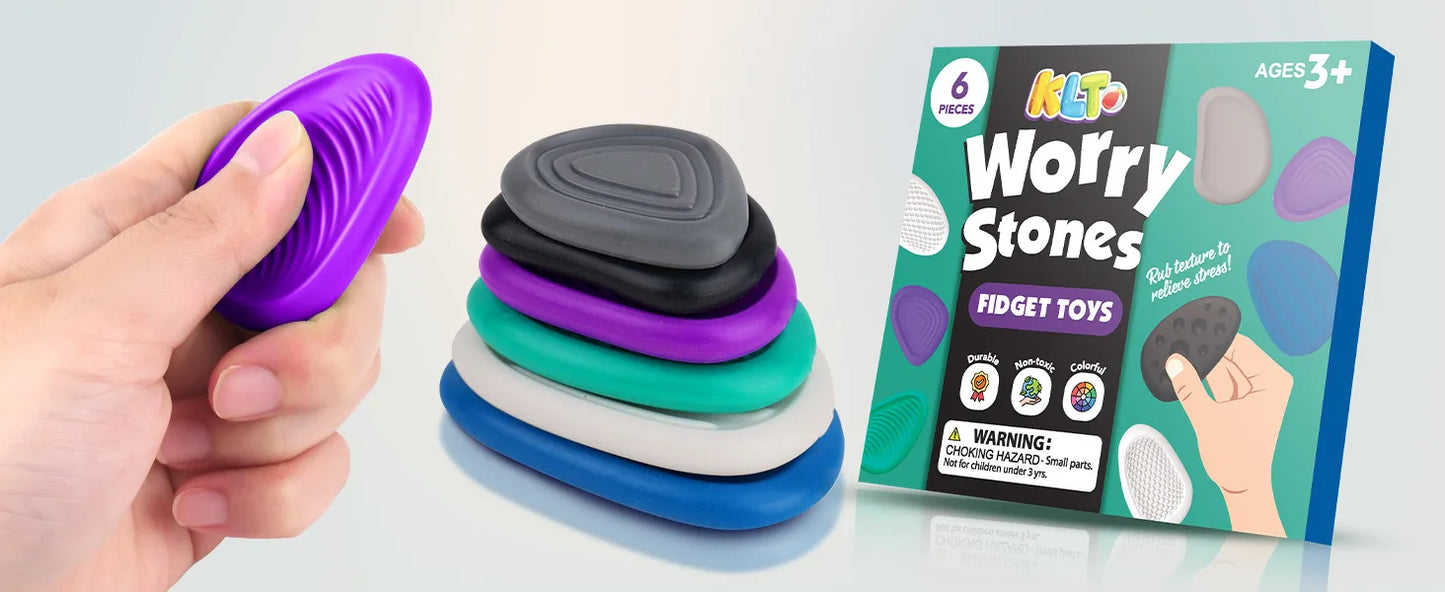 Silicone Worry Stones