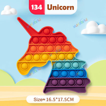 Rainbow Pop Fidget Toy