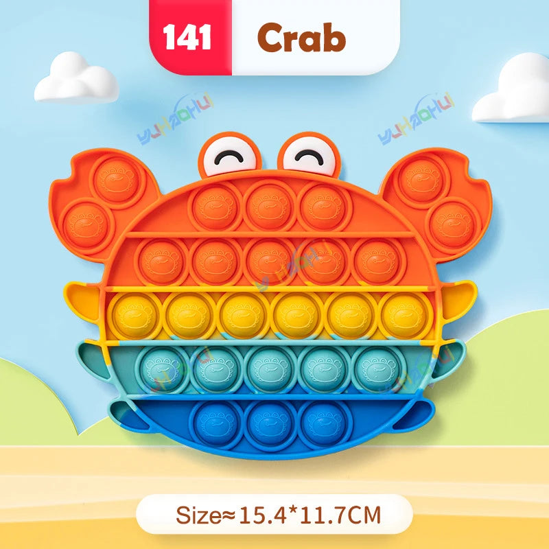 Rainbow Pop Fidget Toy