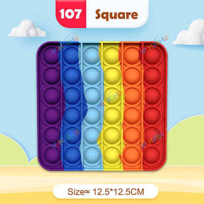 Rainbow Pop Fidget Toy